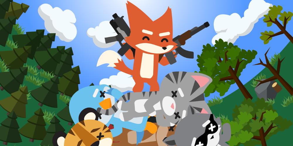 Super Animal Royale game art